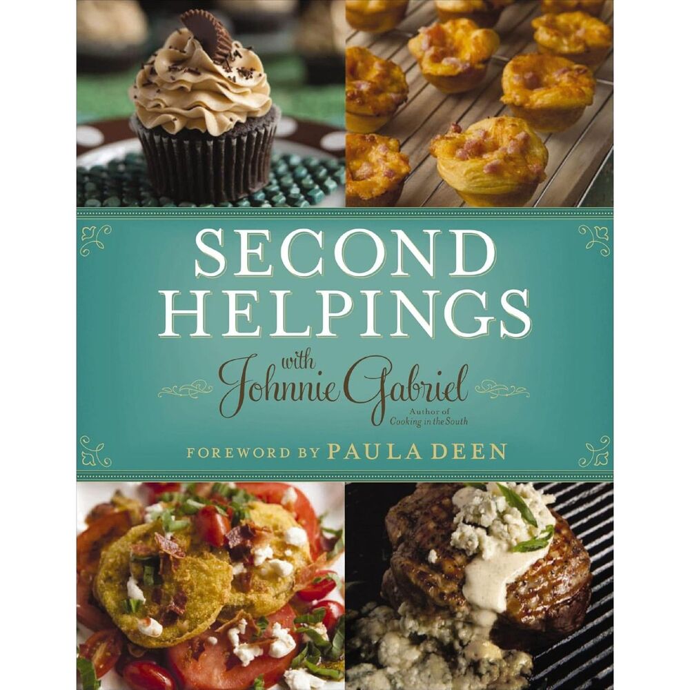 Second Helpings by Johnnie Gabriel, Hardback Book-Very Good Condition